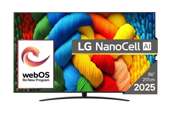 LG 86NANO81A3A 86-tommers 4K NanoCell TV