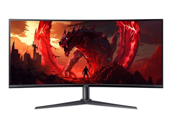 Acer Nitro XZ340CU J0bmiiphx - XZ0 Series - LCD-skjerm - gaming - kurvet - 34" - 3440 x 1440 UWQHD - 250 cd/m² - HDR10 - 1 ms - 2xHDMI, DisplayPort...