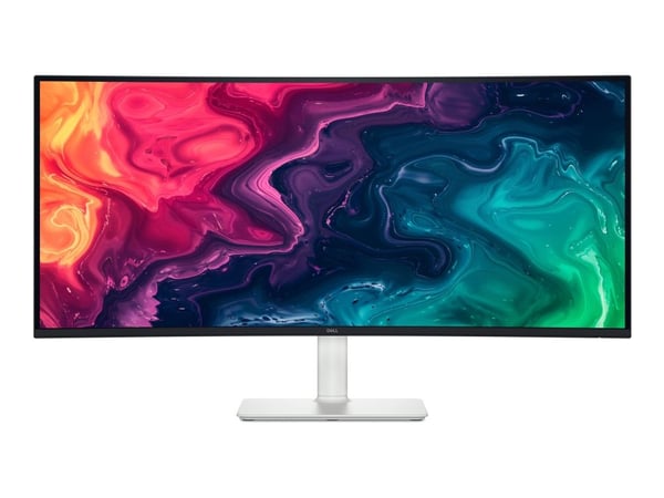 Dell Plus S3425DW - LED-skjerm - kurvet - 34" - 3440 x 1440 UWQHD @ 120 Hz - VA - 300 cd/m² - 3000:1 - 1 ms - 2xHDMI, USB-C - høyttalere - med 3 år...