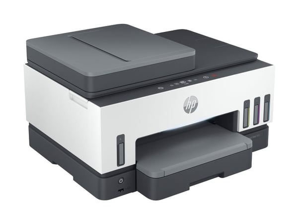 HP Smart Tank 7605 All-in-One - Multifunksjonsskriver - farge - ink-jet - påfyllbar - Letter A (216 x 279 mm)/A4 (210 x 297 mm) (original) - A4/Leg...