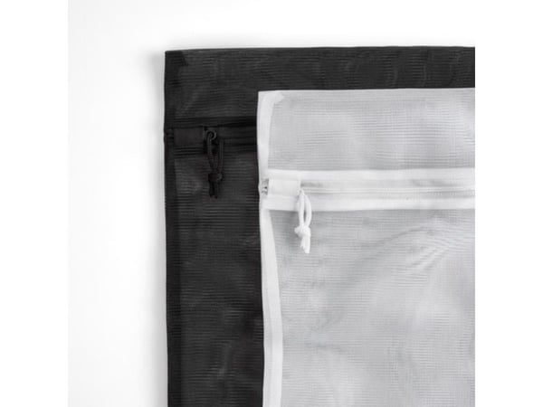 Rayen set med 2 tvättpåsar 50 cm x 40 cm svart/vit (NPC_RA-6058.01)