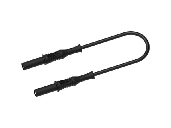 Electro PJP 2312-IECIV-CD1-100N Testijohto Pistokeliitäntä 4 mm 1 m Musta 1 kpl 1 kpl