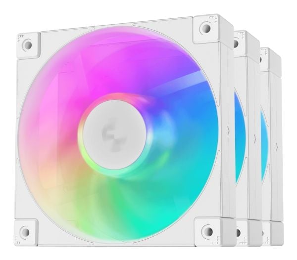 Deepcool fd12 ARGB - Boksviftesett - 120 mm - svart
