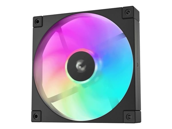 FD14 ARGB 140x140x25(musta, 3er Pack, 140 mm)