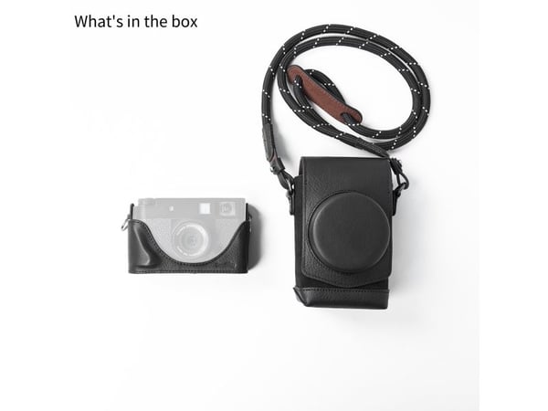 SmallRig 5219, Runkokotelo, Fujifilm, X half, Olkahihna, musta