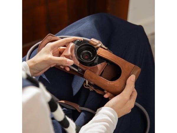 SmallRig 5218, Kameraveske, Fujifilm, X half, Skulderrem, Brun