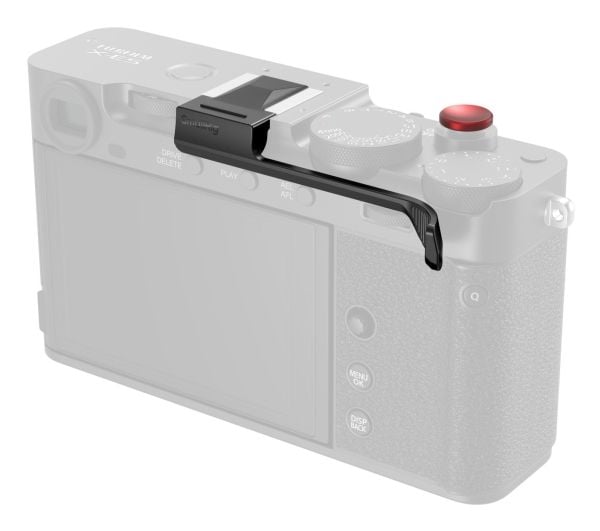 SmallRig 5452, tommelgrep for digitalkamera, Fujifilm, X-E5, svart, aluminium, silikon, 70,7 mm