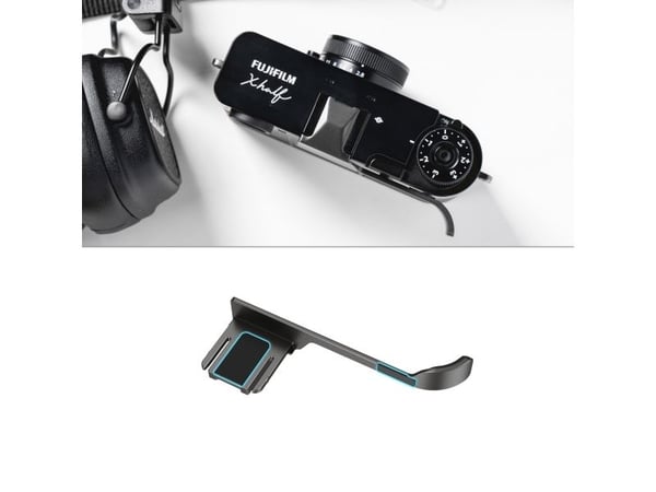SmallRig 5333, Digitalkamera, tommelgrep, Fujifilm, X half, Sølv, Aluminium, Silikon, 68,2 mm