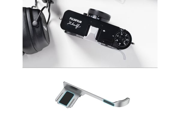 SmallRig 5221, Digitalkamera, tommelgrep, Fujifilm, X half, Sølv, Aluminium, Silikon, 68,2 mm