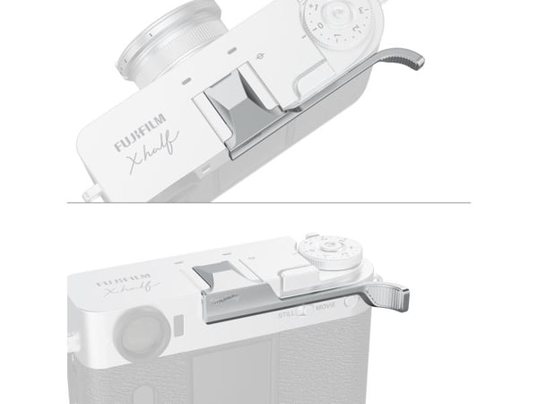 SmallRig 5221, Digitalkamera, tommelgrep, Fujifilm, X half, Sølv, Aluminium, Silikon, 68,2 mm