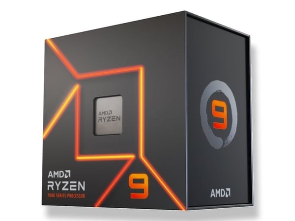 AMD Ryzen 9 7900 - 3.7 GHz - 12-core - 24 tråder - 64 MB cache - Socket AM5 - Boks