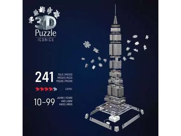 Ravensburger 12008026, 216 kpl, Rakennukset, 10 vuosi/vuosia
