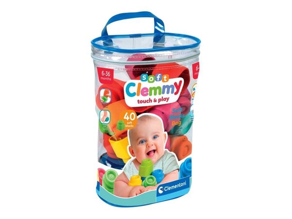 Clementoni Clemmy Bag 40, 0,6 år, 40 stk, Gummi