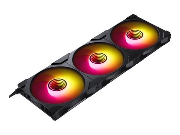 Phanteks M25G2-140 - Lådfläkt - 140 mm - svart (paket om 3)