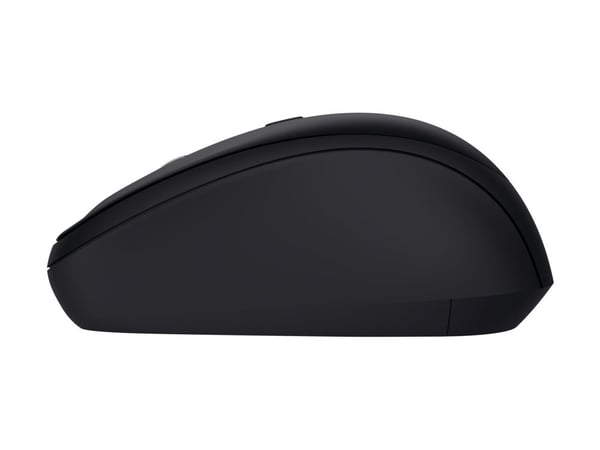 Trust Yvi+, Ambidextrous, Optinen, RF langaton + Bluetooth, 1600 dpi, Musta