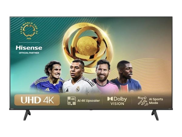Hisense 55A6N - 55" Diagonalklasse A6N Series LED-bakgrunnsbelyst LCD TV - Smart TV - VIDAA - 4K UHD (2160p) 3840 x 2160 - HDR - Direct LED - svart