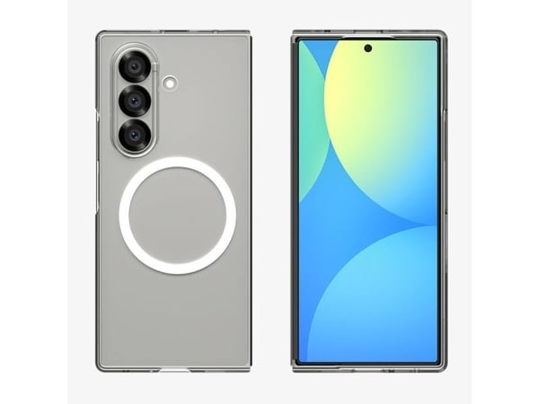 Spigen Air Skin (MagFit), Etui, Samsung, Galaxy Z Fold 7, 20,3 cm (8"), Gjennomsiktig, Hvit