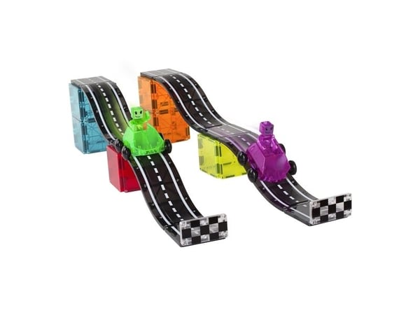 MAGNA-TILES® Downhill Duo sats med 40 delar