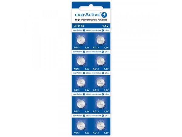 EverActive Mini LR44 paristo 150mAh 10 szt.