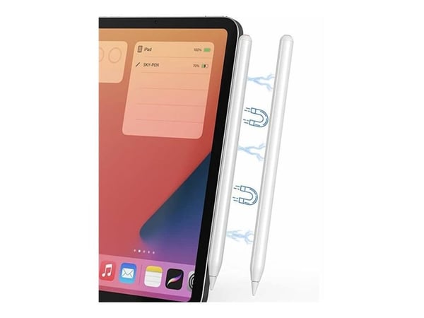 eSTUFF ES68900010, Universal, Apple, Hvit, iPad Mini (Gen 5/6) iPad (Gen 6/7/8/9/10) iPad Air (Gen 3/4/5) iPad Pro 11" (Gen 1/2/3/4) iPad Pro..., K...