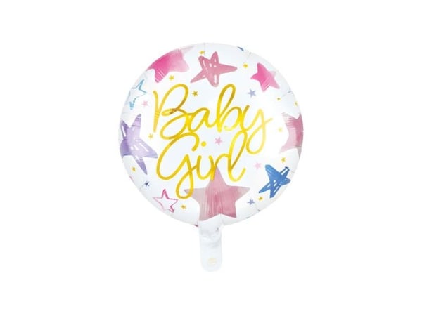 Baby Girl folieballon, 46 cm