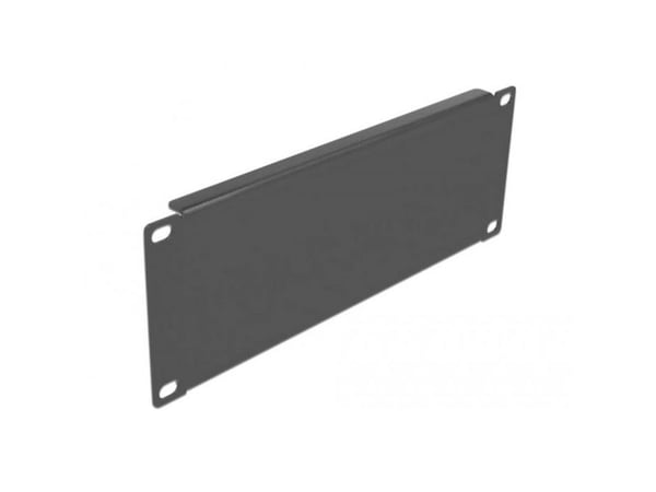 Delock - Dekkepanel for rackavskjerming - svart - 2U - 10"