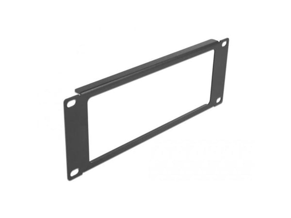 Delock - Täckpanel - svart - 2U - 10"