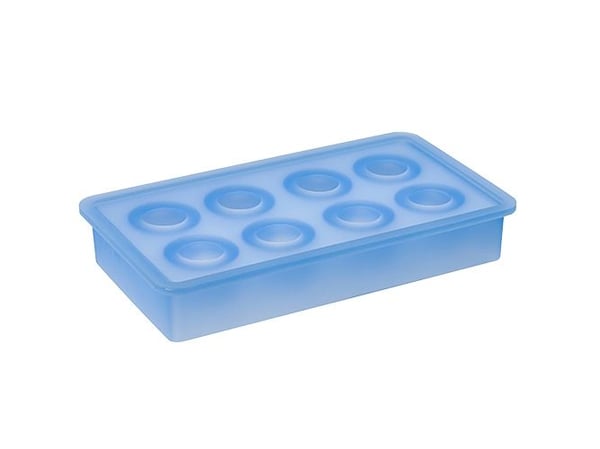Lurch 00010436, 8 styck, Rektangulär, Islåda, Blå, Silikon, -40 - 240 ° C