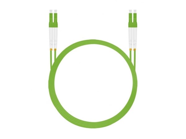 Herweck Helos fiberoptisk patchkabel - LC Multi-Mode (M) til LC Multi-Mode (M) - 1,0m - fiberoptisk - 2 mm - 50/125 mikrometer - OM5 - lysegrønn (1...