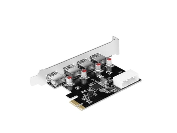 LogiLink USB 3.0 4-Port PCI Express Card - USB-adapter - PCIe 2.0 - USB 3.0 x 4
