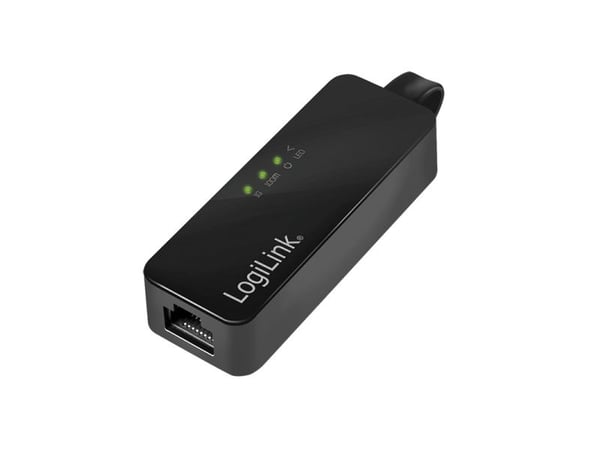 LogiLink USB 3.0 to Gigabit Adapter - Nettverksadapter - USB 3.0 - 1GbE - 1000Base-T
