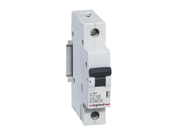 Automatsikring RX3 C 10A 1P, 1M, 6kA