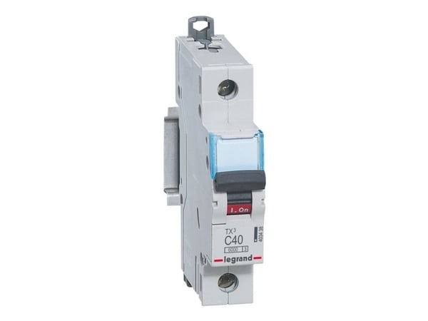 Legrand TX3, Dvärgbrytare, Typ C, IP20, 240 - 415 V
