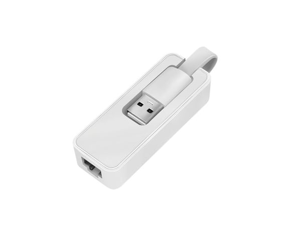 LogiLink Fast Ethernet USB 2.0 till RJ45-adapter - Nätverksadapter - USB 2.0 - 10/100 Ethernet