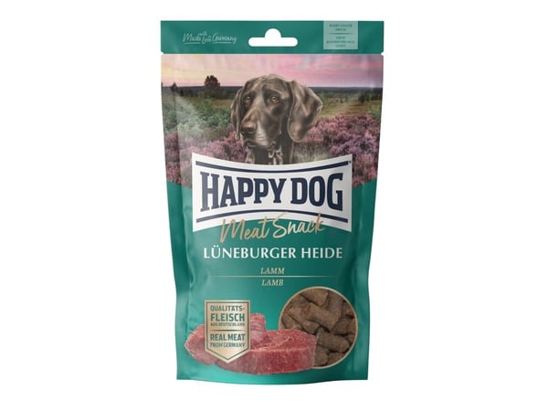 Happy Dog Meat Snack Lüneburg Heath, Vuxen, Alla raser, Lamm, 75 g