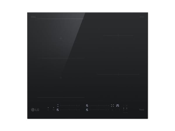 LG CBIZ2435B, Svart, Inbyggnad, 59 cm, Induktionshäll, Keramik, 4 zon(er)