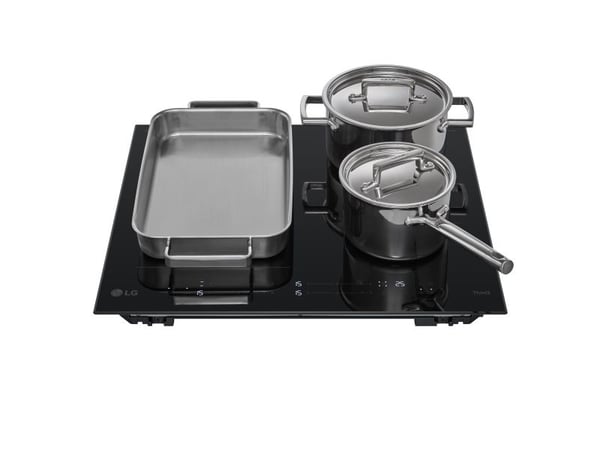 LG CBIZ2435B, Svart, Inbyggnad, 59 cm, Induktionshäll, Keramik, 4 zon(er)