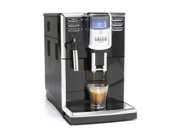 Gaggia Anima, Espressomaskin, 1,8 l, Kaffe bønner, Malt kaffe, Innebygd kaffekvern, 1850 W, Sort