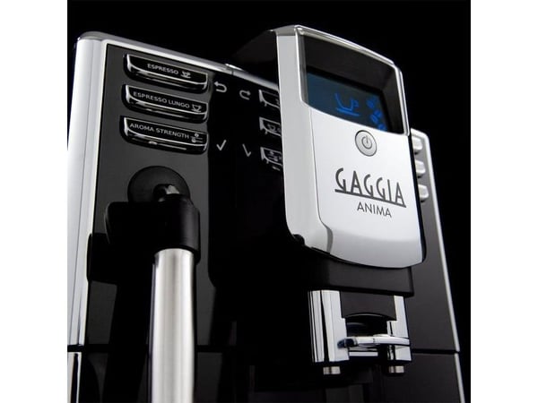 Gaggia Anima, Espressomaskin, 1,8 l, Kaffe bønner, Malt kaffe, Innebygd kaffekvern, 1850 W, Sort