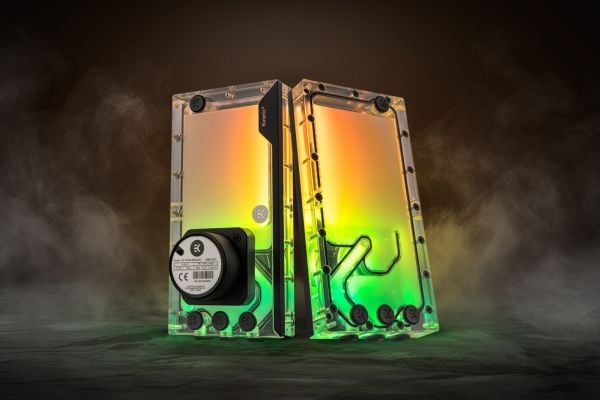 EK Water Blocks 3831109880722, Reservoar, EPDM (pakning), Polyfenylensulfid (PPS), Rustfritt stål, Gjennomsiktig, D-RGB connector 3-pin 5V digital ...