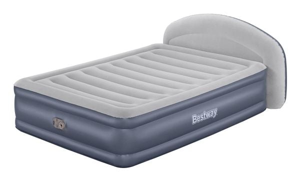 Bestway 671BD, Dobbel Madrass, Dobbeltseng (Queen size), Rektangel, Innendørs, Innebygd luftpumpe