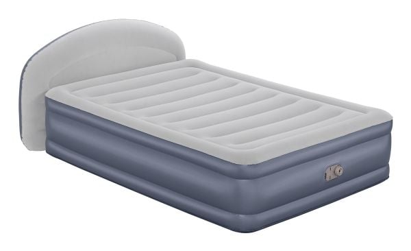 Bestway 671BD, Dobbel Madrass, Dobbeltseng (Queen size), Rektangel, Innendørs, Innebygd luftpumpe
