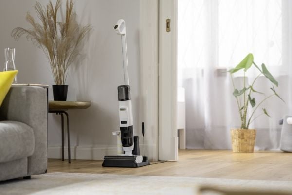 Kärcher FCV 2 Natural N - Støvsuger - pinne - uten pose - uten kabel - hvit