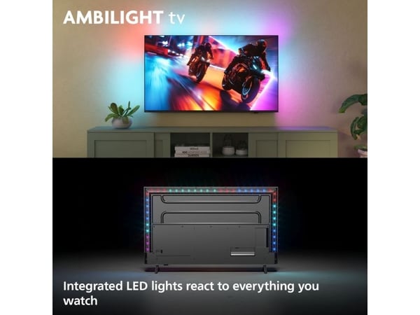 Philips 75MLED910 - 75" Diagonalklasse LED-bakgrunnsbelyst LCD TV - QLED - Smart TV - TITAN OS - 4K UHD (2160p) 3840 x 2160 - HDR - Quantum Dot, Mi...