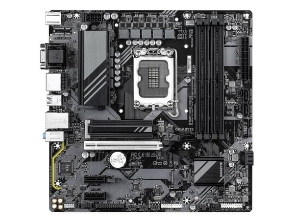 GIGABYTE B760M DS3H GEN5, Intel, LGA 1700, Intel® Celeron®, Intel Core i3 12th Gen, Intel Core i3 13th Gen, Intel Core i3 14th Gen, Intel..., LGA 1...