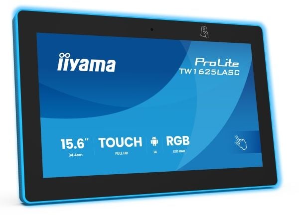 iiyama 15.6" LCD-paneeli PC Android OS -käyttöjärjestelmä