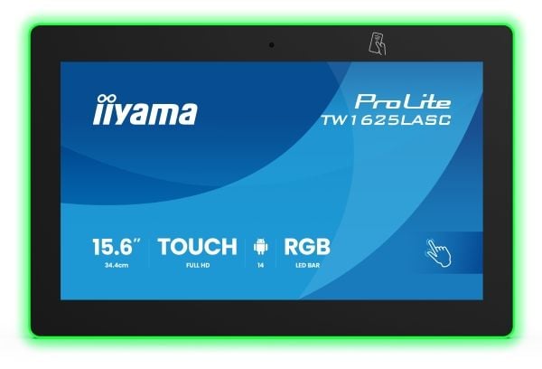 iiyama 15.6" LCD-paneeli PC Android OS -käyttöjärjestelmä