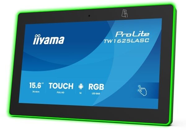 iiyama 15.6" LCD-paneeli PC Android OS -käyttöjärjestelmä