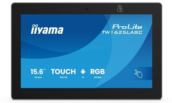 iiyama 15.6" LCD-paneeli PC Android OS -käyttöjärjestelmä