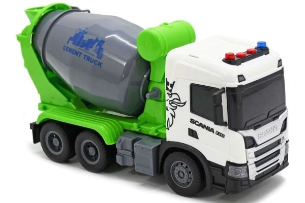 SCANIA sementtisekoitin, jossa on valo ja ääni, 31x10,6x15cm